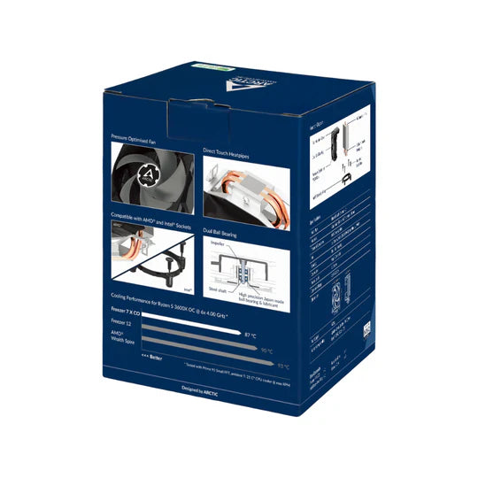 Arctic Freezer 7 X CO Compact Multi-Compatible CPU Cooler Arctic Freezer 7 X CO Compact Multi-Compatible CPU Cooler